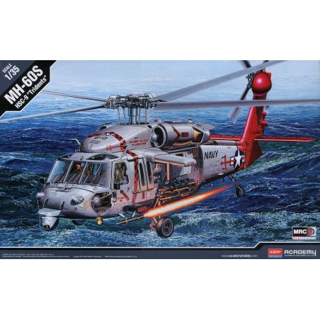 Academy 1/35 Sikorsky MH-60S HSC-9 "Tridents" hecicopter model kit