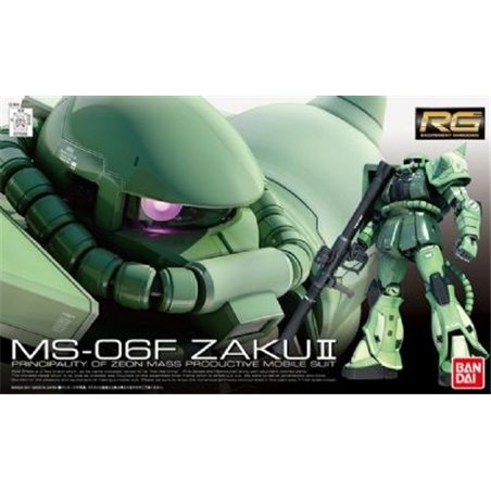 Maqueta Gundam Bandai 1/144 RG MS-06 Zaku II (nº4)