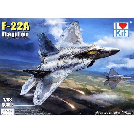Maqueta I Love Kit 1/48 F-22A Raptor