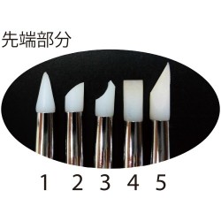 Kameshima Shoten Set Pinceles de Goma KAMESHIMA (5 unidades) 2