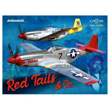 Eduard 1/48 RED TAILS & Co. DUAL COMBO Limited edition