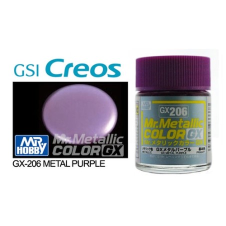 Mr Hobby Mr Metallic  Color GX Metal Purple (18ml)