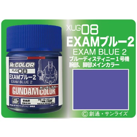Mr Hobby Mr Gundam Color Exam blue 2