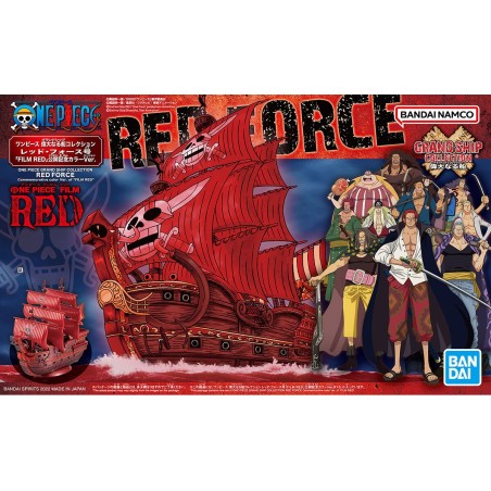 Bandai maqueta One Piece Grand Ship Collection Red Force