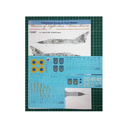 Foxbot 1/48 decals Digital Sukhoi Su-24M for Trumpeter kit