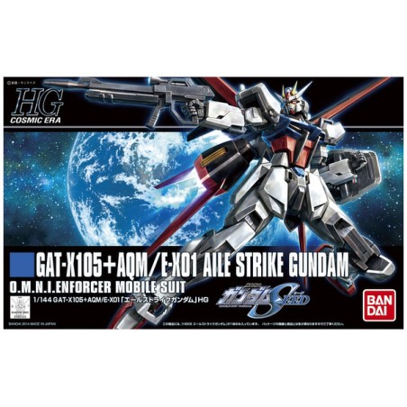 Bandai 1/144 HGCE Aile Strike Gundam model kit