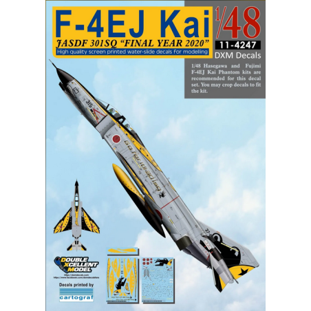 Calca 1/48 F-4EJ Kai JASDF 301SQ "Final Year 2020"