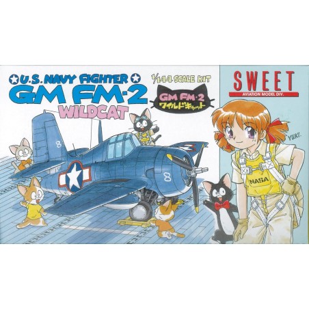 Sweet 1/144 GM FM-2 Wildcat (2 Kits) Aircraft model kit