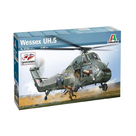Italeri 1/48 Wessex HU.5 Falklands 40th Anniversary helicopter model kit