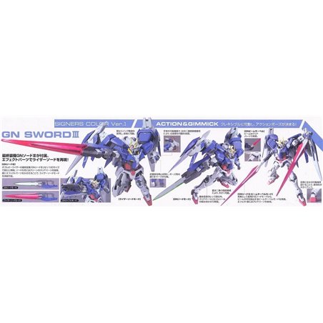 1/100 HG 1/100 00 Raiser (00 Gundam + 0 Raiser) Designer's Color Ver.