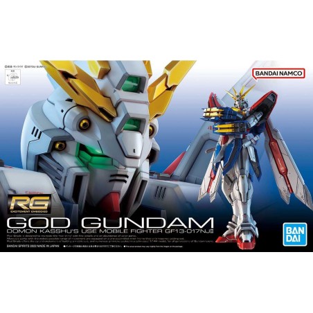 Bandai 1/144 RG God Gundam model kit