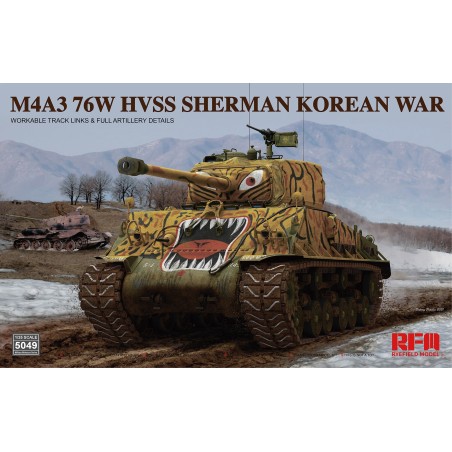 HVSS Sherman Medium Tank Korean War
