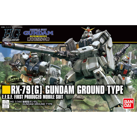 Bandai 1/144 HG Rx-79g Gundam Ground Type model kit