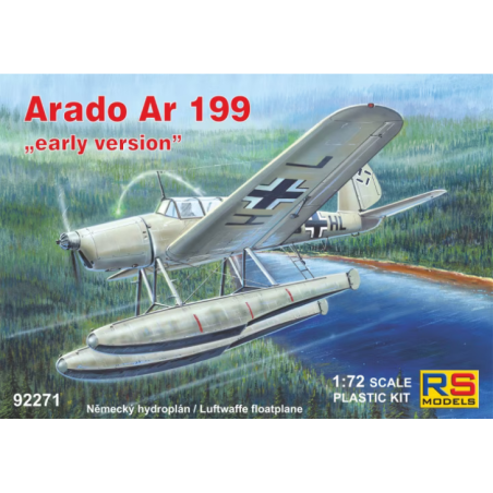 Maqueta de avion RS Models 1/72 Arado Ar 199 "Early version"