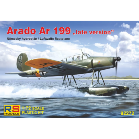 Maqueta de avion RS Models 1/72 Arado Ar 199 "Late version"