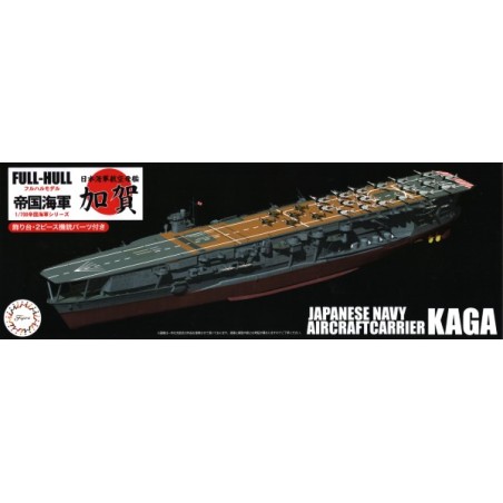 Fujimi 1/700  Japanese Navy Aircraft Carrier Kaga Full Hull Model