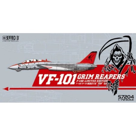 1/72 F-14B Tomcat - VF-101 Grim Reapers Limited Edition