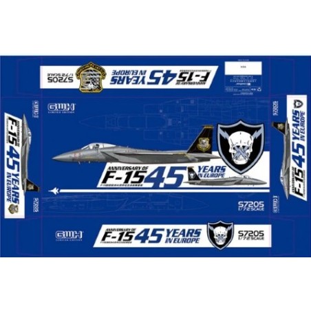 Great Wall Hobby Anniversery of F-15C Eagle Limited Edition - "45 Years in Europe"