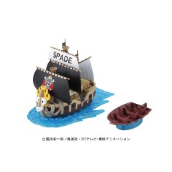 Maqueta One Piece Spade Pirates Ship Bandai Grand Ship Collection 2