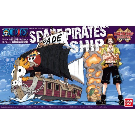 Bandai Grand Ship Collection: Spade Pirates Ship