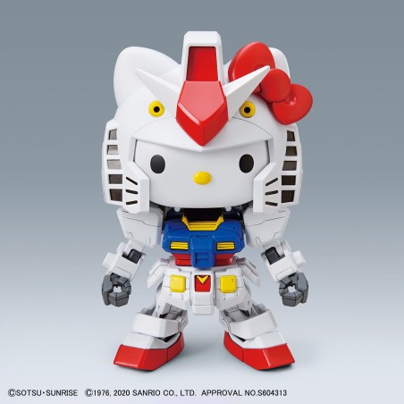 Bandai Hello Kitty/RX-78-2 Gundam (SD EX-Standard)