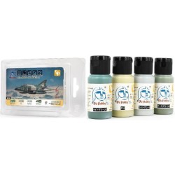 Vic Hobby  Acrylic Colors JASDF Reconnaissance Camouflage Colors (RF-4E) 2