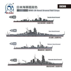 Vic Hobby  Acrylic Colors Japanese Navy Ship Color Set 2