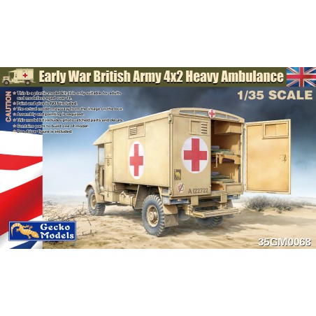 Gecko Models 1/35 Early War British Army 4x2 Heavy Ambulance