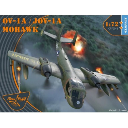 Maqueta Clear Prop 1/72 OV-1A/JOV-1A Mohawk