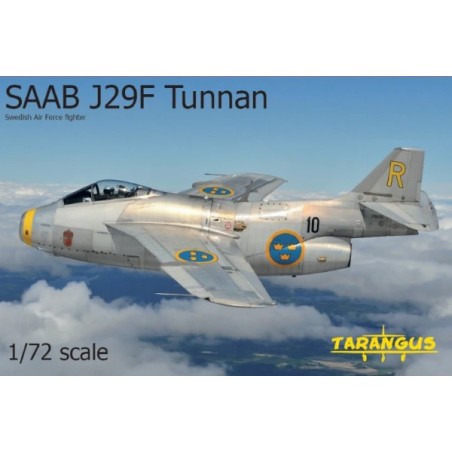 Tarangus 1/72 Saab J 29F Tunnan Swedish Air Force Fighter