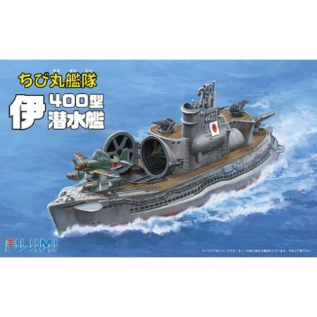 Maqueta de submarino Fujimi Chibi-Maru Submarines I-400 (2 kit set)