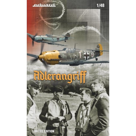 Maqueta de avion Eduard 1/48 Adlerangriff Dual Combo Limited Edition