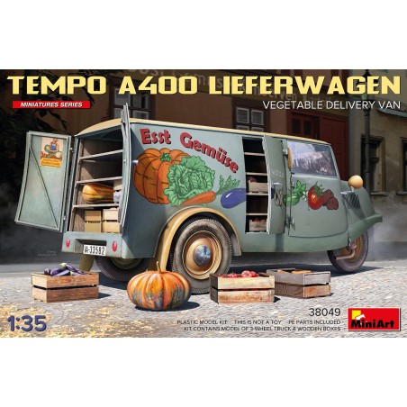 Miniart  1/35 Tempo A400 Lieferwagen Vegetable Delivery Van