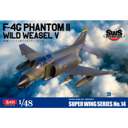 Maqueta Zoukei Mura 1/48 F-4G Phantom II Wild Weasel V