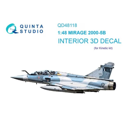 Mirage 2000-5B interior 3D decals