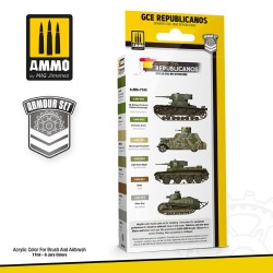 Ammo Mig Spanish Civil War – Republicans Paint Set 2