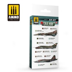 Ammo Mig COLD WAR VOL. 2 SOVIET FIGHTER-BOMBERS Paint Set 2