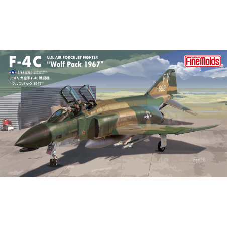 Finemolds 1/72 U.S. Air Force F-4C Fighter Wolfpack 1967 (Limited)