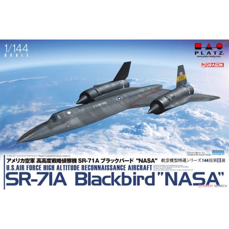 Platz 1/144 1/144 US Air Force High Altitude Strategic Reconnaissance Aircraft SR-71 Blackbird NASA