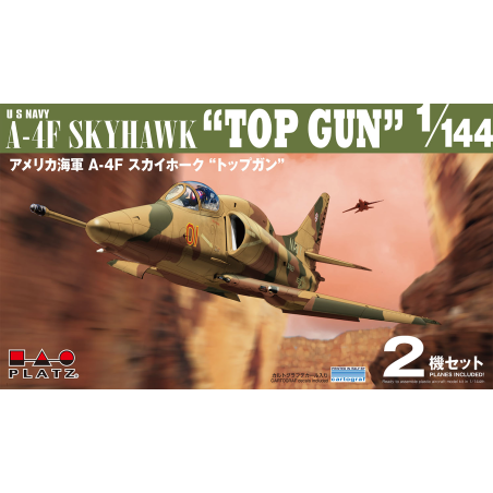 Platz 1/144 US Navy A-4F Skyhawk Top Gun (2 Set)