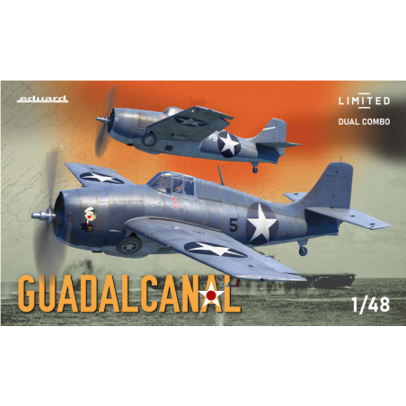 Eduard 1/48 F4F GUADALCANAL DUAL COMBO Limited Edition