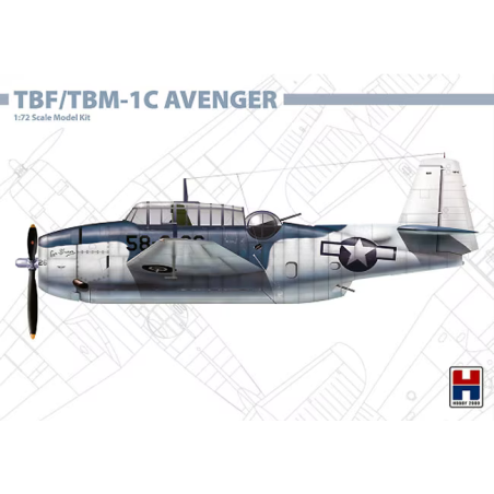 Hobby 2000 1/72 Grumman TBF/TBM-1C Avenger