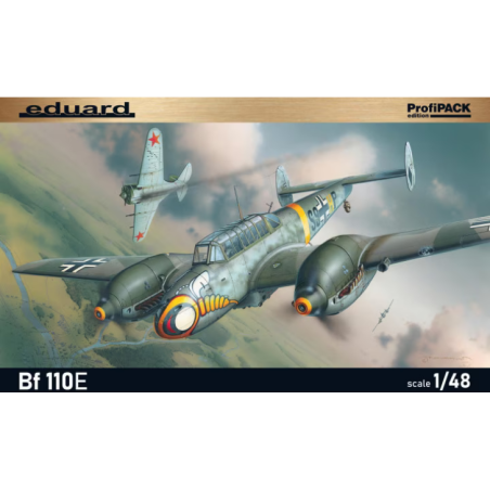 Maqueta de avion Eduard 1/48 Bf 110E