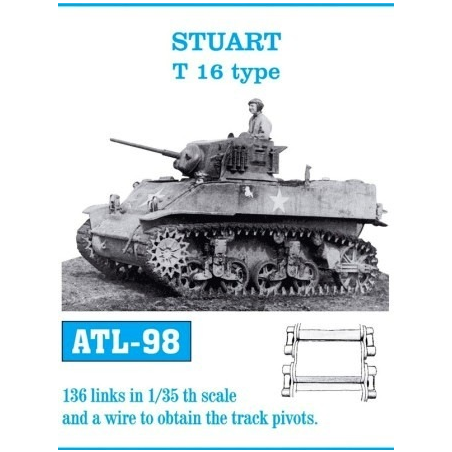 Friul Model 1/35 ATL-98 STUART T 16 type Track Links