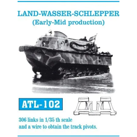 Friul Model 1/35 ATL-102 Land-Wasser-Schlepper (Early-Mid production)