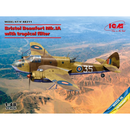 ICM 1/48 Bristol Beaufort Mk.IA with tropical filter