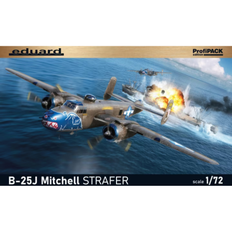 Eduard 1/72 B-25J Mitchell STRAFER ProfiPACK Edition