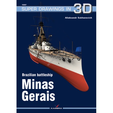 Kagero 3D 87 - Brazilian battleship Minas Gerais