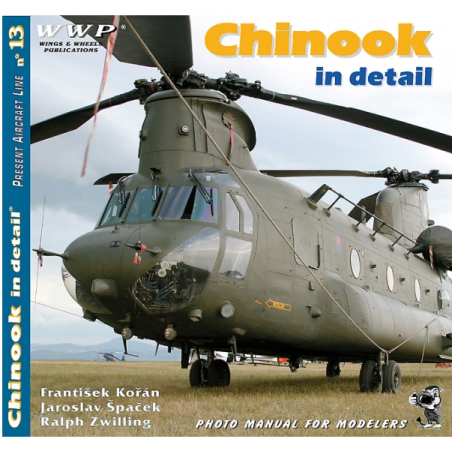 WWP CH-47 Chinook in detail book