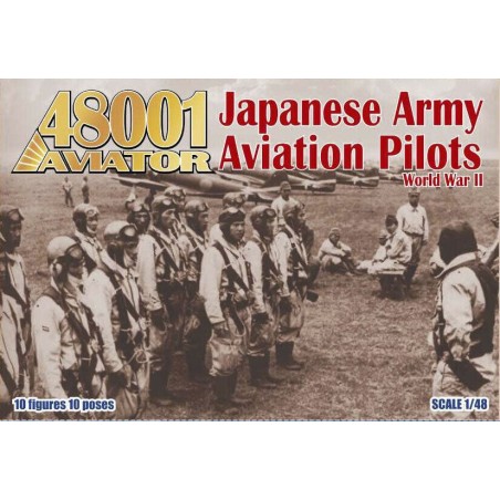 Orion Miniatures 1/48 Japanese Army Aviation Pilots WWII (10 figures)